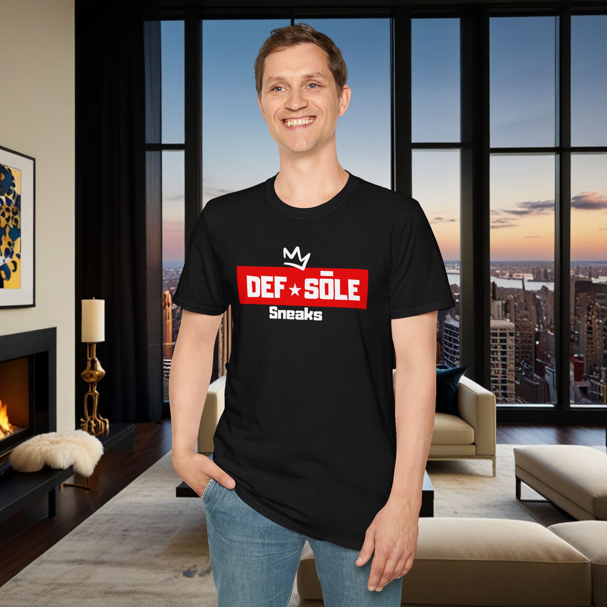 Def Sole Sneaks Brand Promotion Tee - Image 8