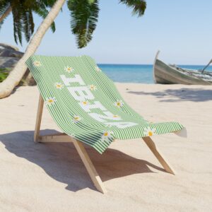 Ibiza Beach Towel - LimeApple - Chic Striped Design for Summer